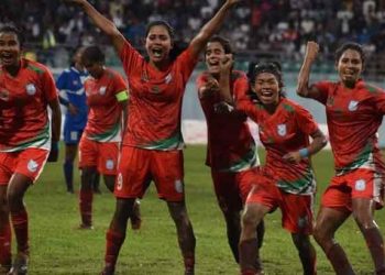 সাফ চ‍্যাম্পিয়নশিপ জিতে দক্ষিণ এশিয়ার শ্রেষ্ঠত্বের শিরোপা পেল সাবিনা খাতুনের বাংলাদেশ