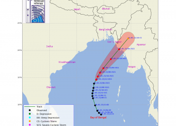 ‘মোখা’ সুপার সাইক্লোন হয়ে আঘাত হানতে পারে