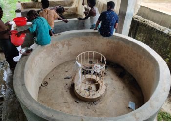 হালদার কার্প জাতীয় মাছের ডিম ফোটানোর ব্যস্ততায়  সংগ্রহকারীরা