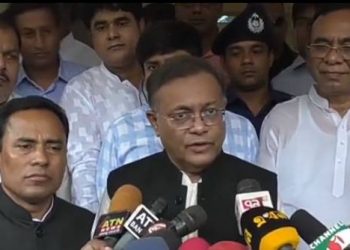 কুড়িগ্রামে তথ্যমন্ত্রী/ নির্বাচনে সংবিধানের একচুল ব্যত্যয় হবে না