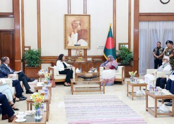 মার্কিন প্রতিনিধি দলের ব‌্যস্ত সময়, প্রধানমন্ত্রীর সাথে সাক্ষাৎ উজরা জেয়ার