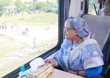 কক্সবাজারে রেললাইন ও মাতাবাড়ীতে বন্দর চ্যানেল উদ্বোধন করলেন প্রধানমন্ত্রী