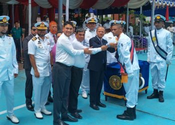 ন্যাশনাল মেরিটাইম ইন্সটিটিউট/ চট্টগ্রামের ২৭ ও মাদারীপুরের ১৬তম ব্যাচের রেটিংদের প্রশিক্ষণ সমাপনী কুচকাওয়াজ